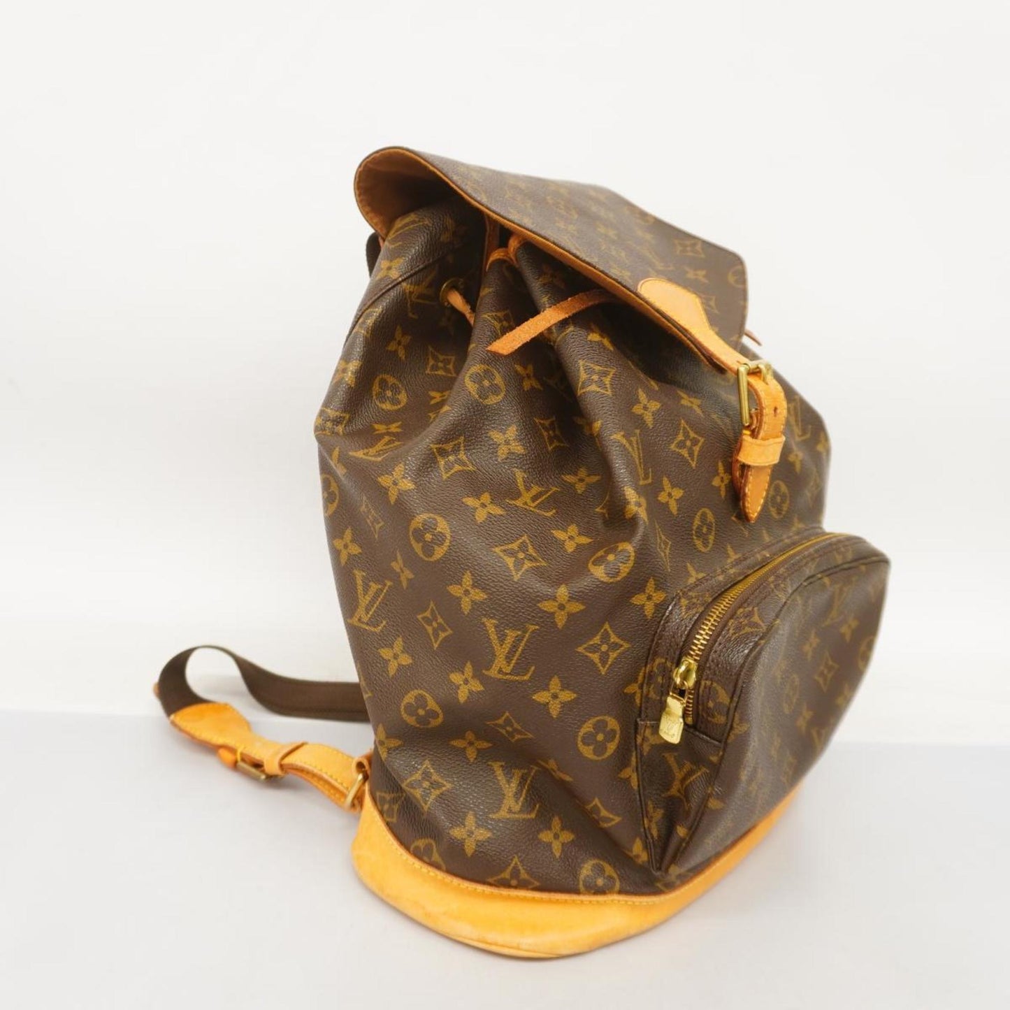 Louis Vuitton Montsouris Gm Canvas Backpack Bag ()