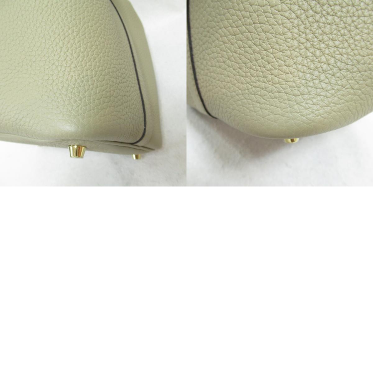 Hermes Picotin Lock PM Beagle Handbag Handbag Handbag Leather Claims Beagle 056289CC