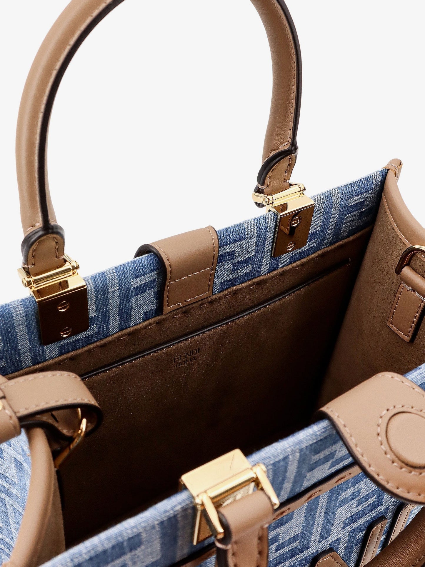 Fendi Woman Fendi Woman Blue Handbags