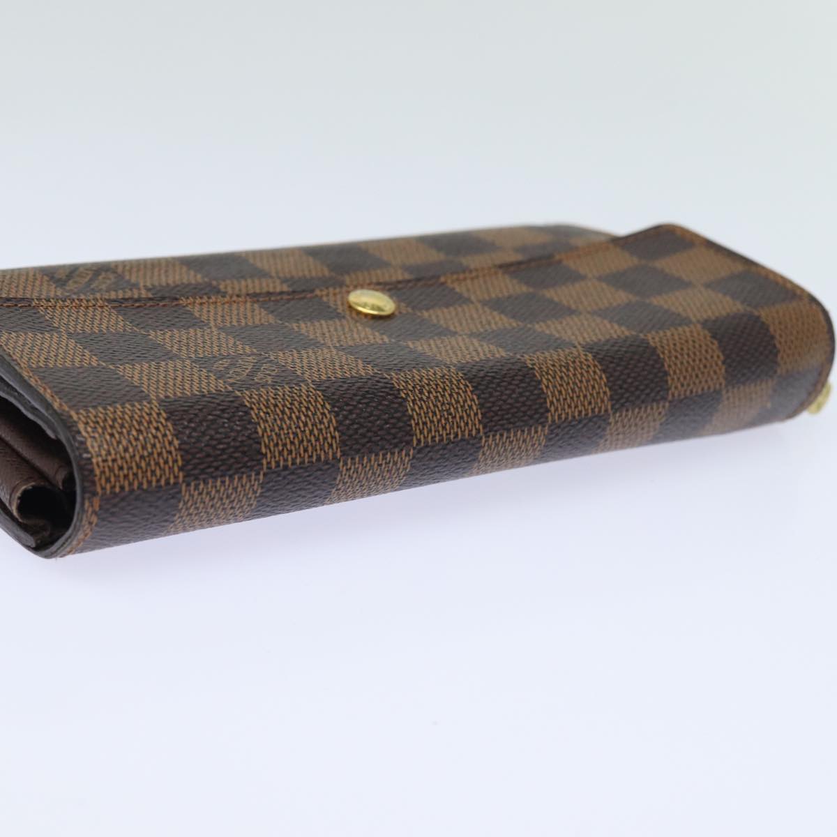 Louis Vuitton Portefeuille Sarah Canvas Wallet