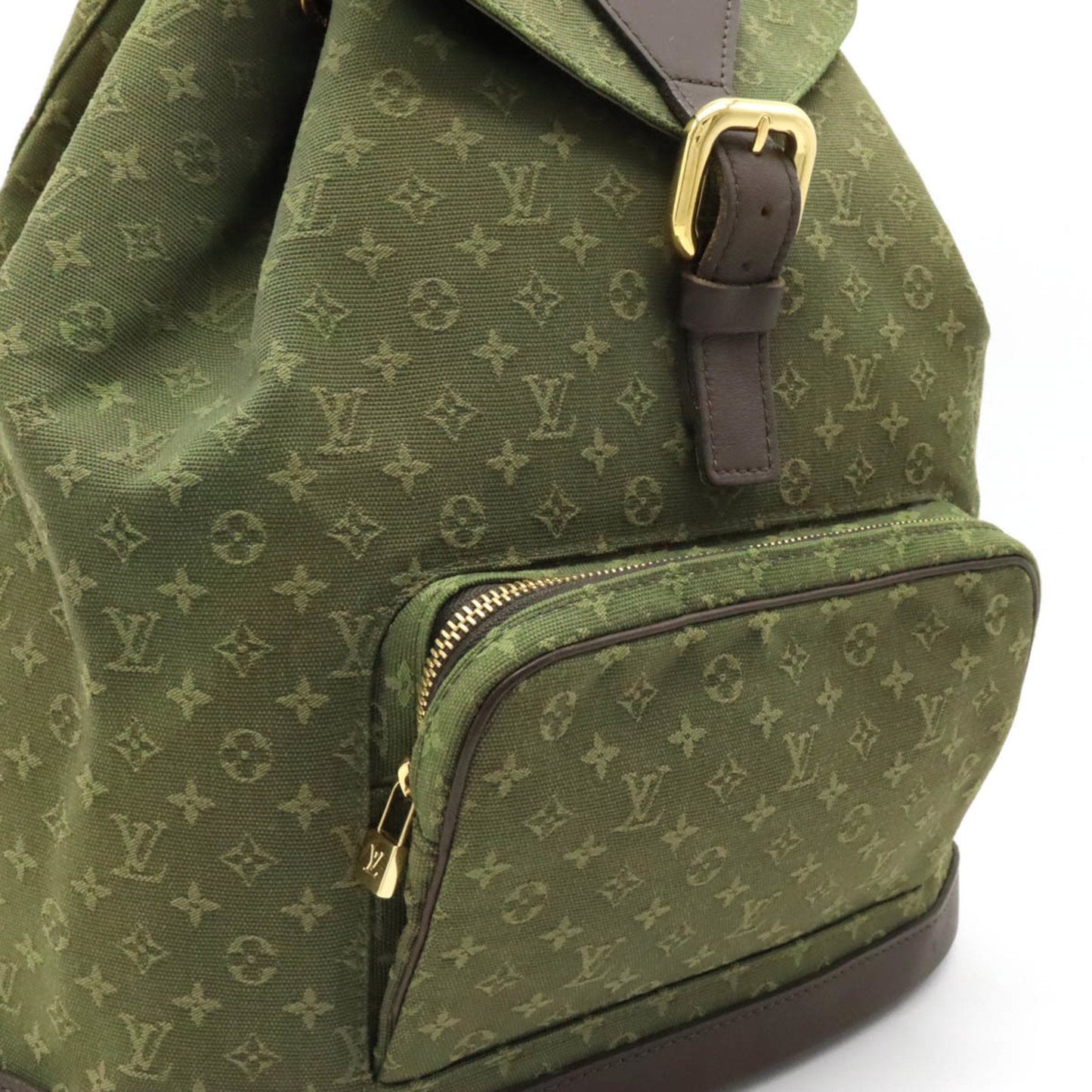 Louis Vuitton Montsouris Gm Canvas Backpack Bag ()
