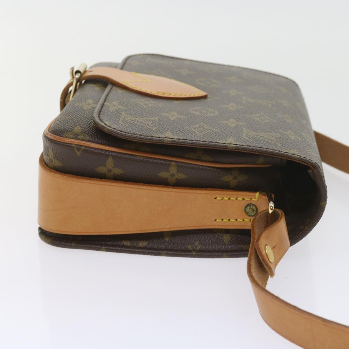 Louis Vuitton Cartouchière Canvas Shoulder Bag ()