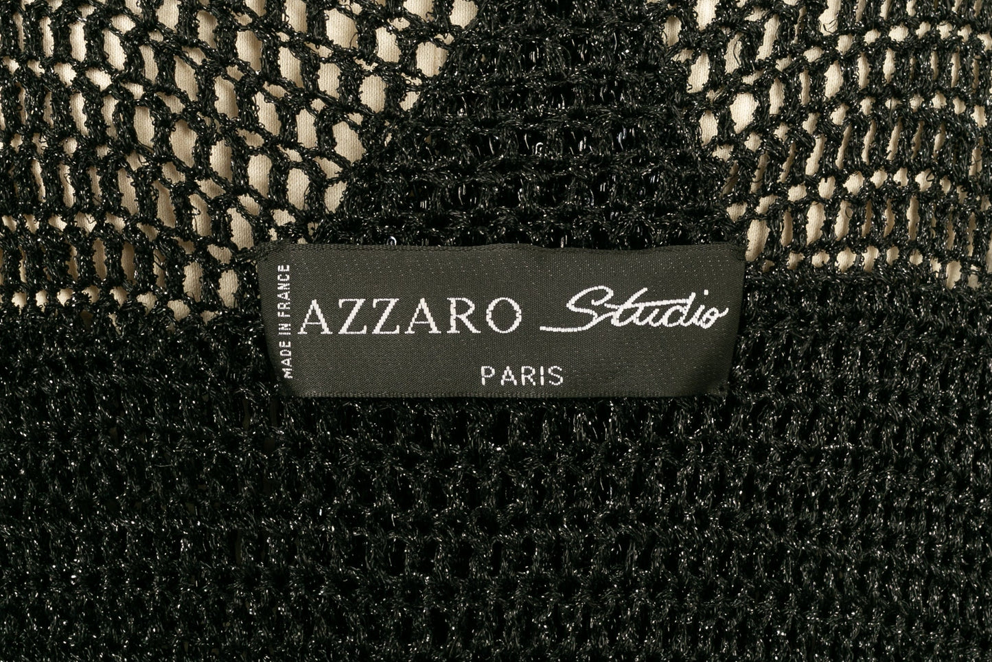 Haut noir Azzaro