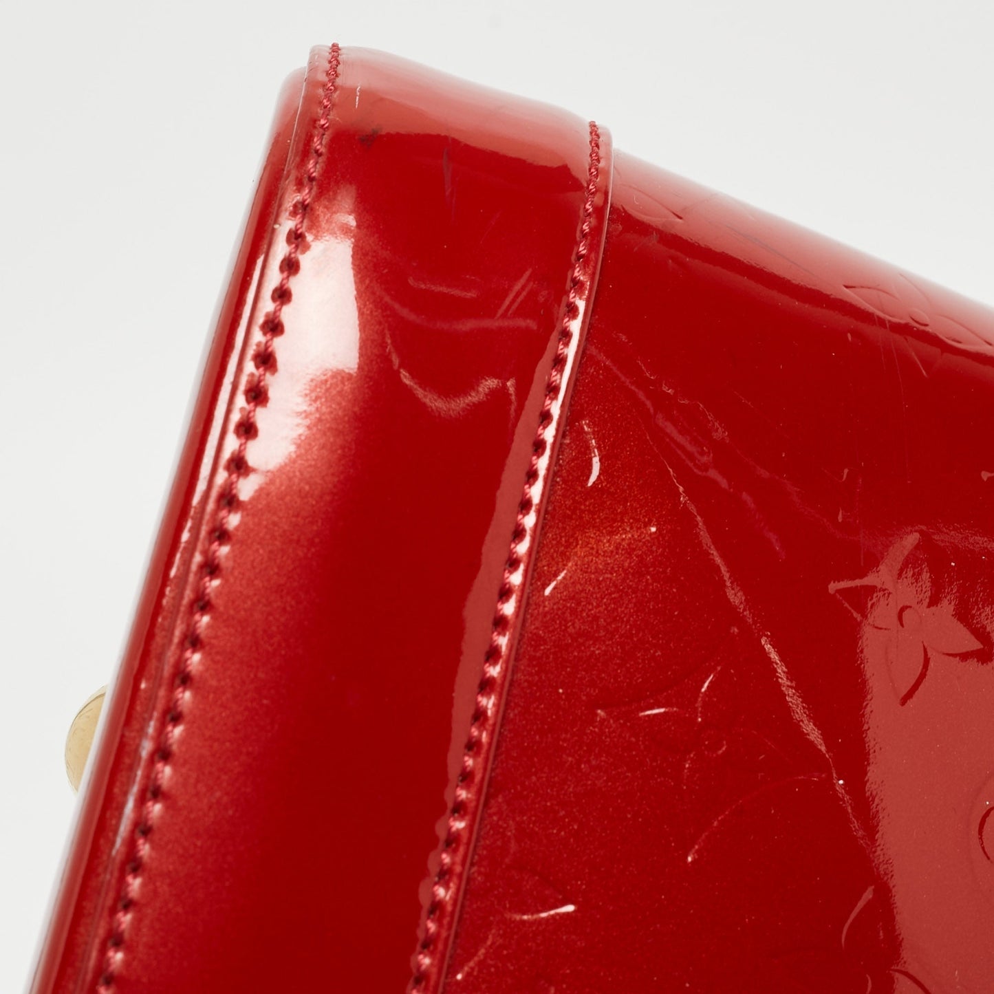 Louis Vuitton Pomme D Amour Monogram Vernis Alma Gm Bag