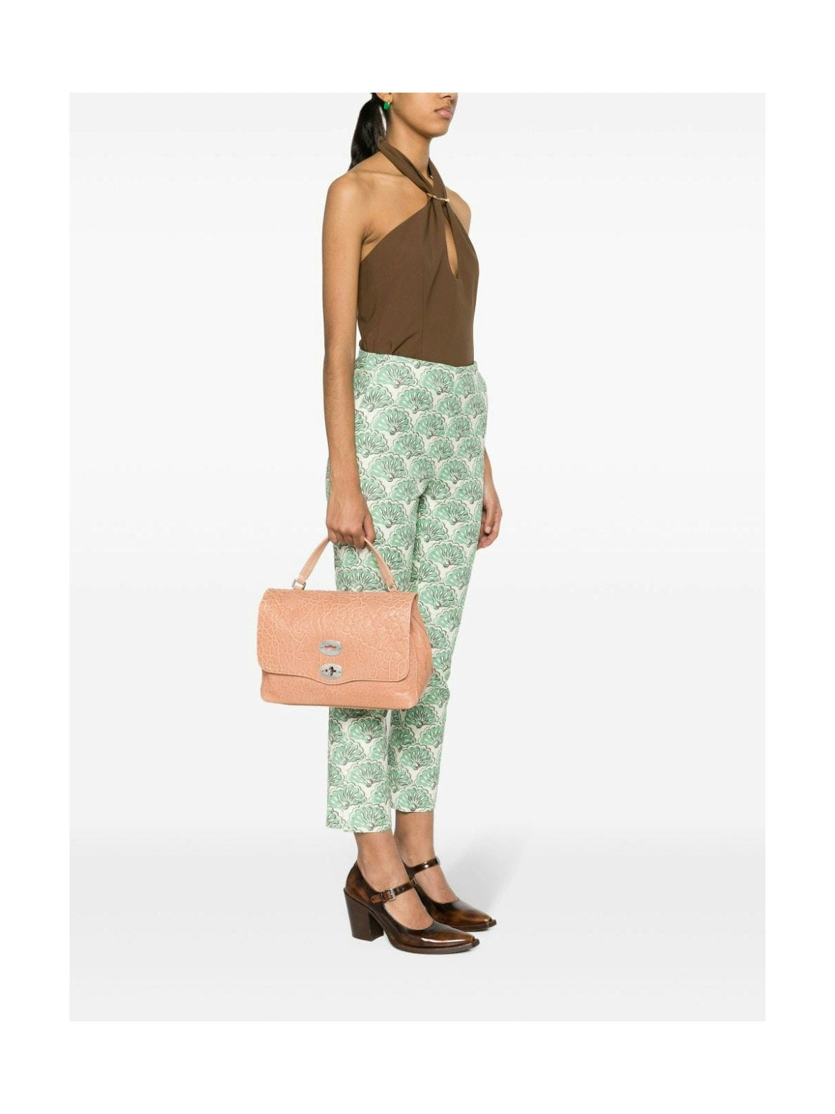 Postina S Leather Handbag
