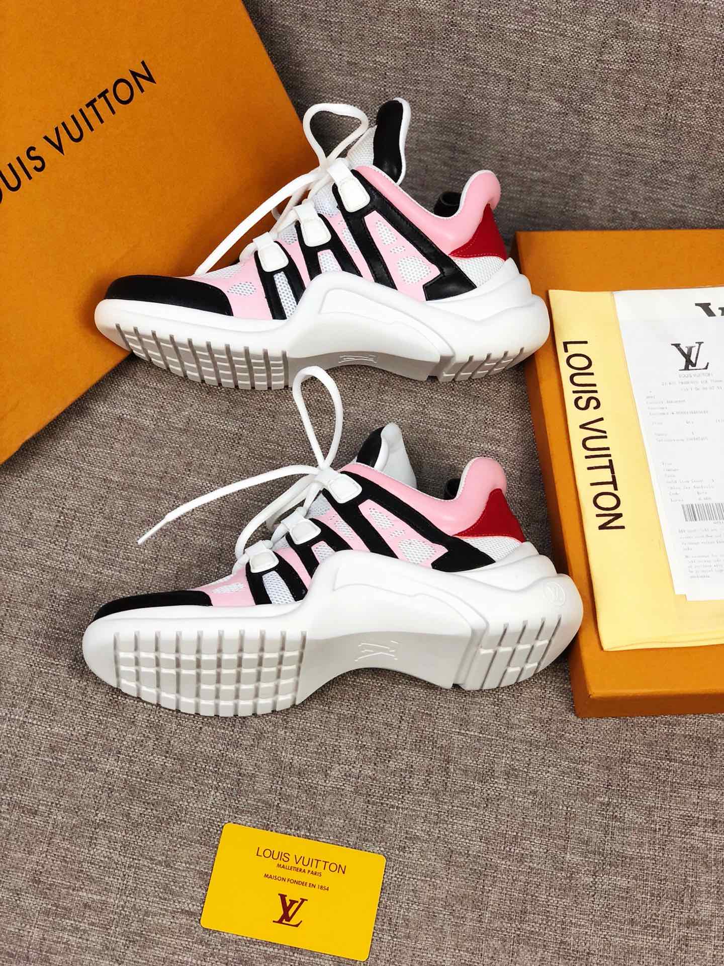 GLM - LUV Archlight Pink Black Sneaker