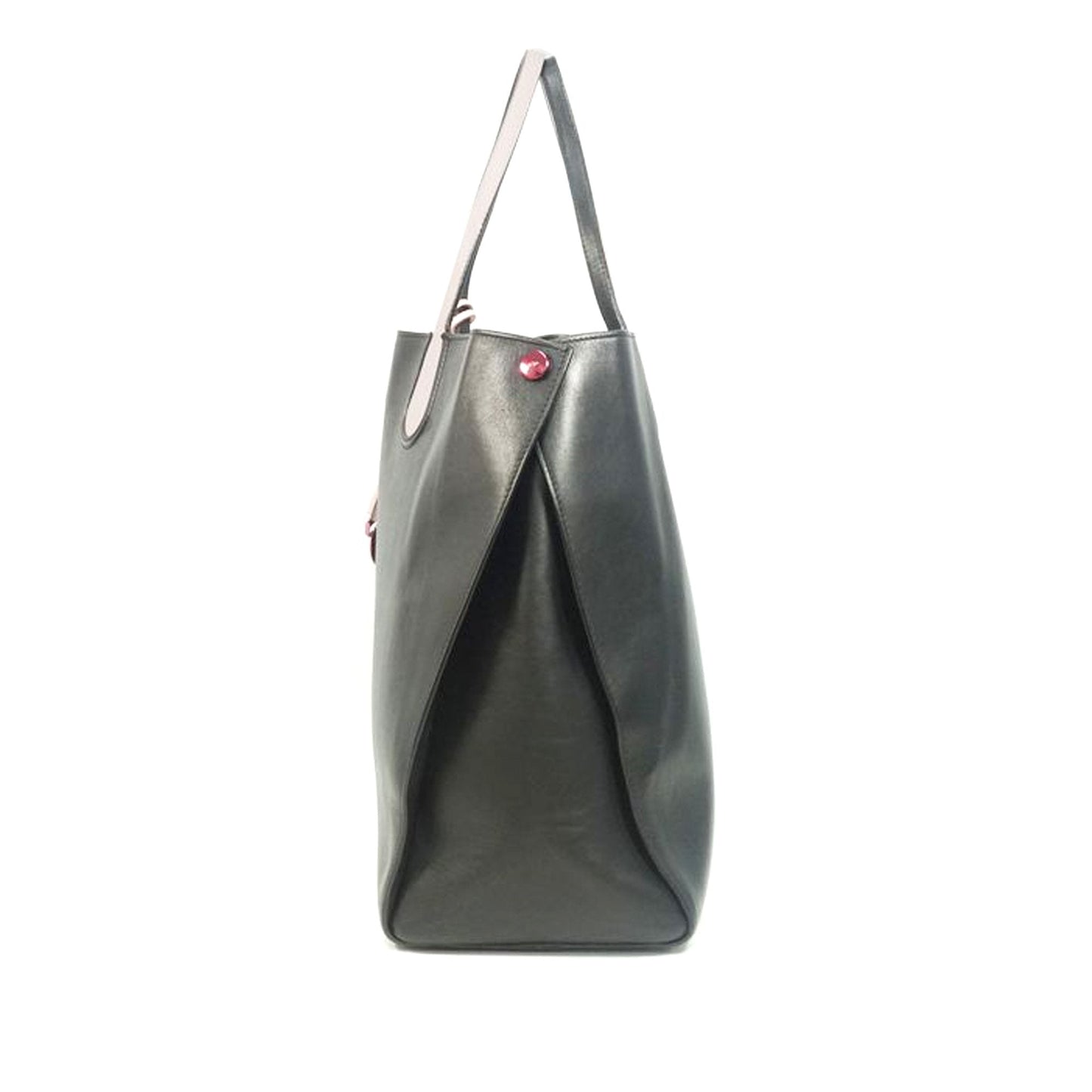 Pre-Loved Dior Black Calf Leather Addict Tote France