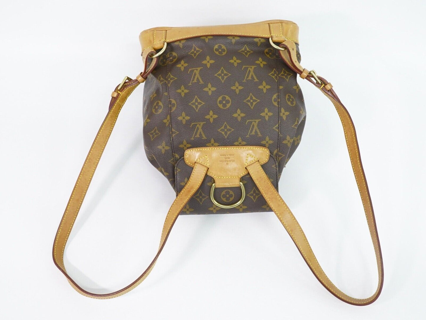 Louis Vuitton Montsouris Mm Canvas Backpack Bag ()