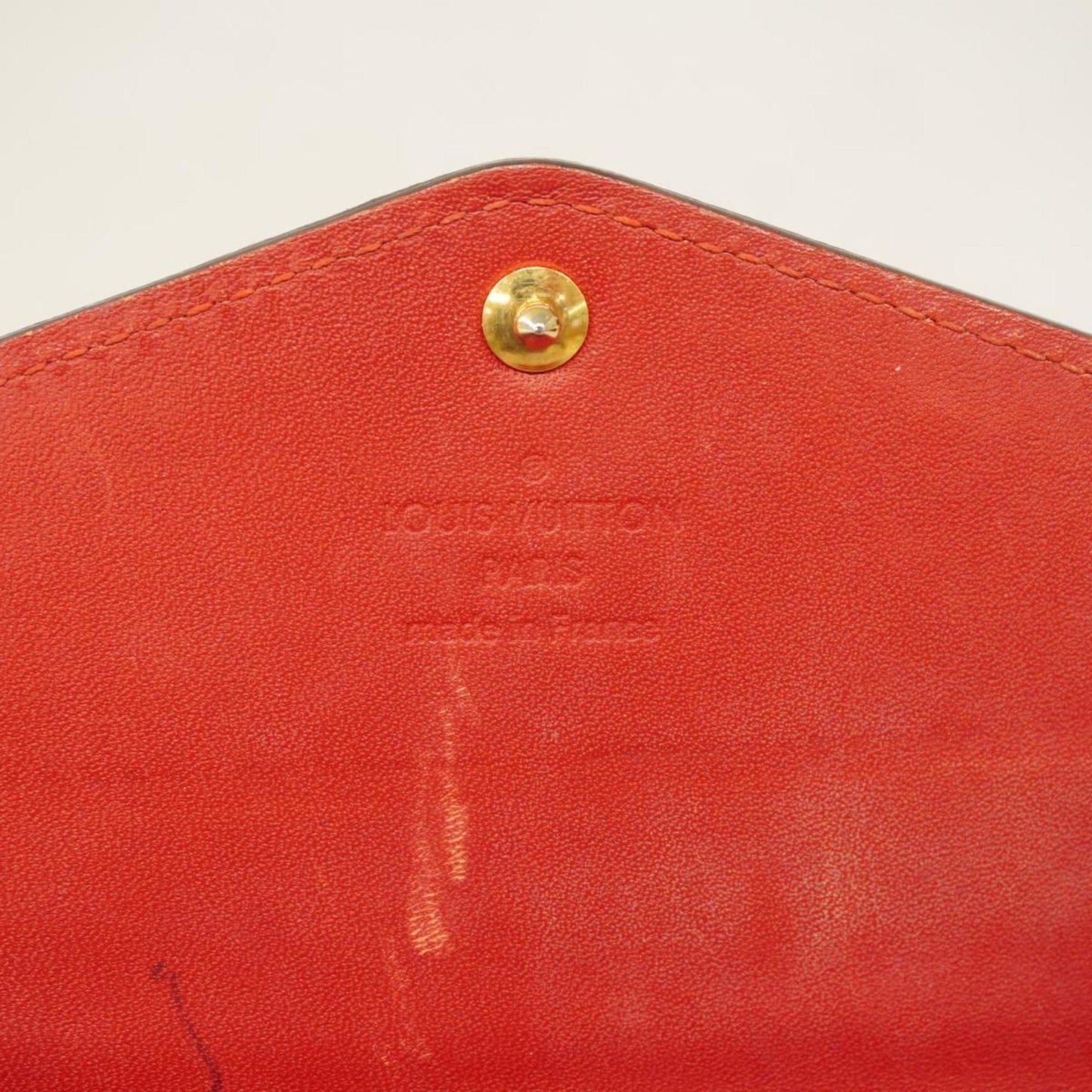 Louis Vuitton Portefeuille Sarah Patent Leather Wallet ()