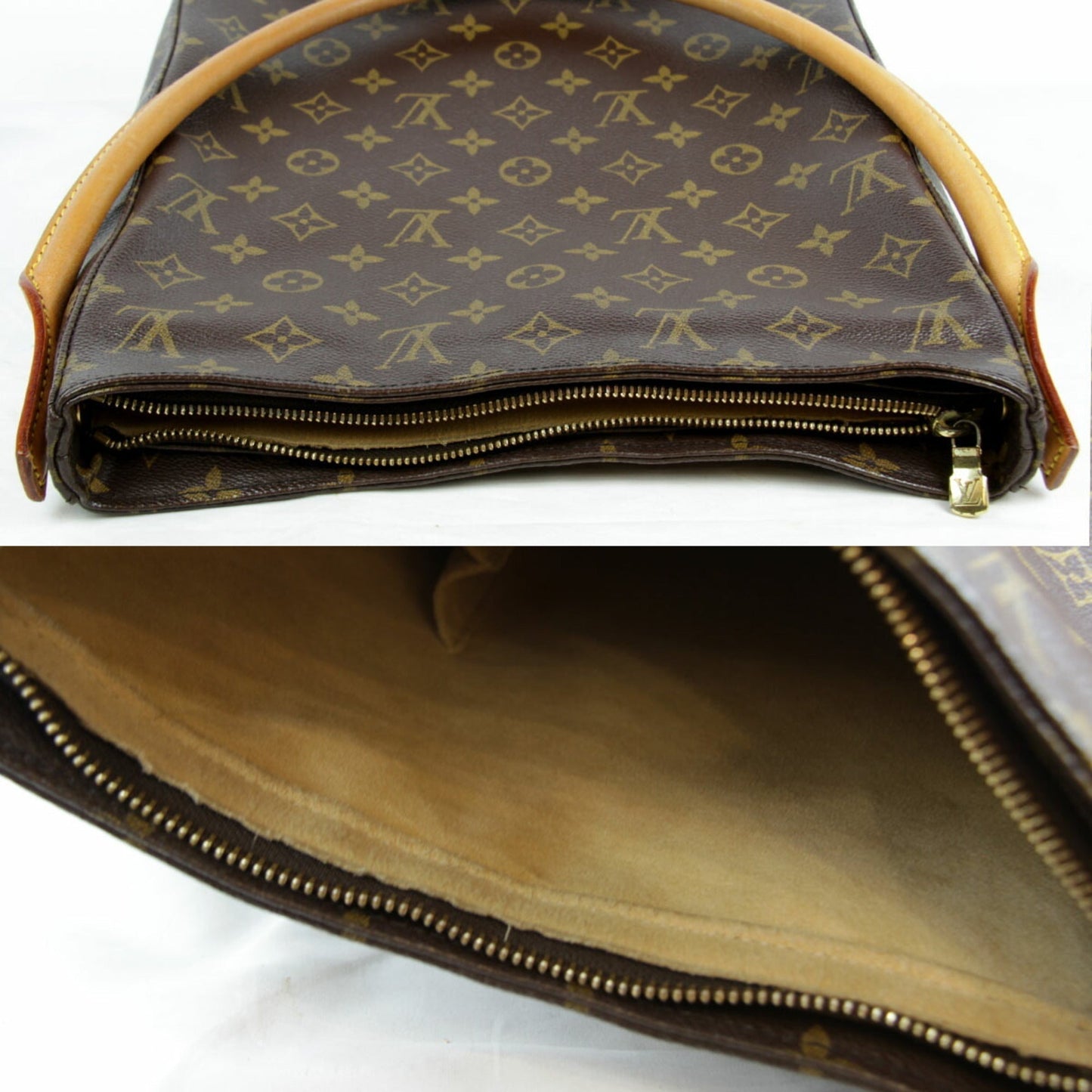 Louis Vuitton Looping Gm Canvas Shoulder Bag ()