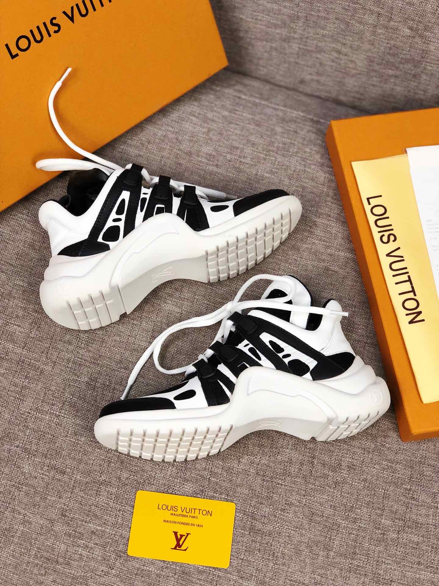 GLM - LUV Archlight Black White Sneaker