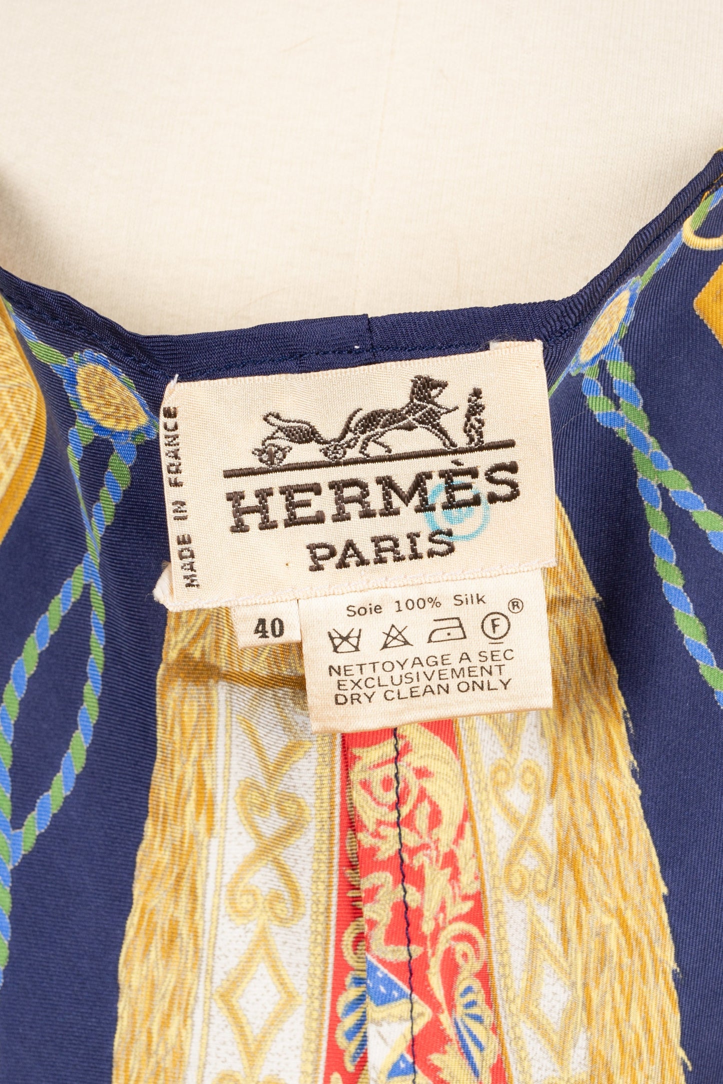 Body en soie Hermès
