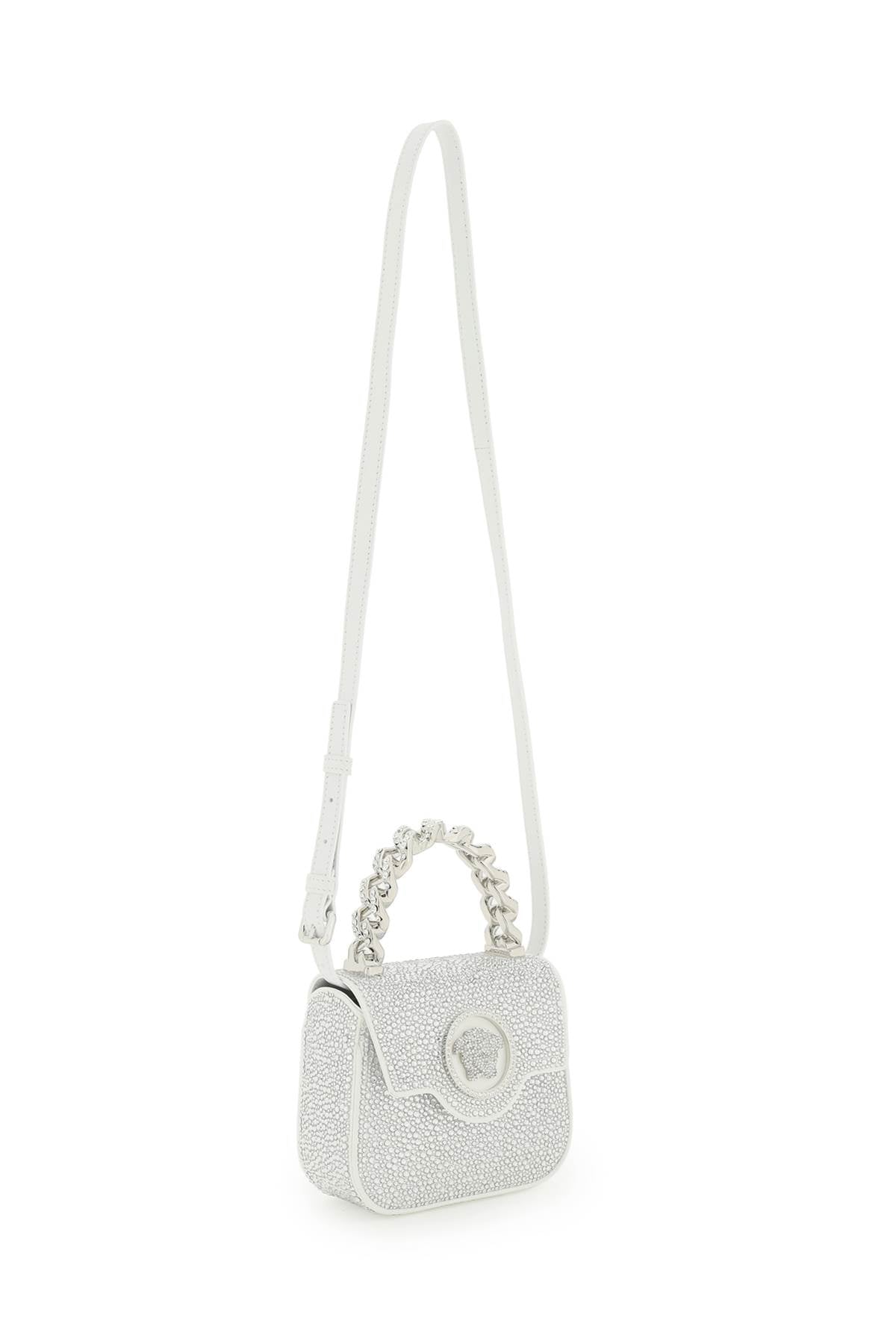 Versace La Medusa Handbag With Crystals Women