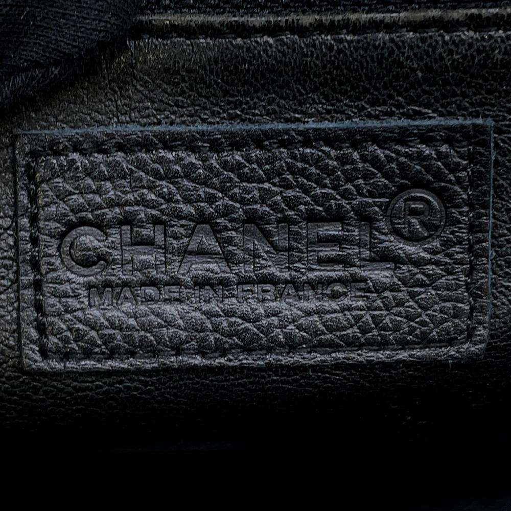 CHANEL Matelasse Bowling Bag BlackA15685 Caviar Leather