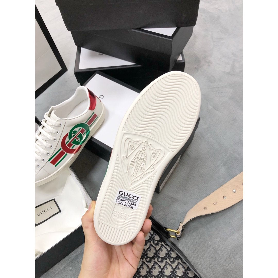 GLM-GCI Ace white interlocking Sneaker 087