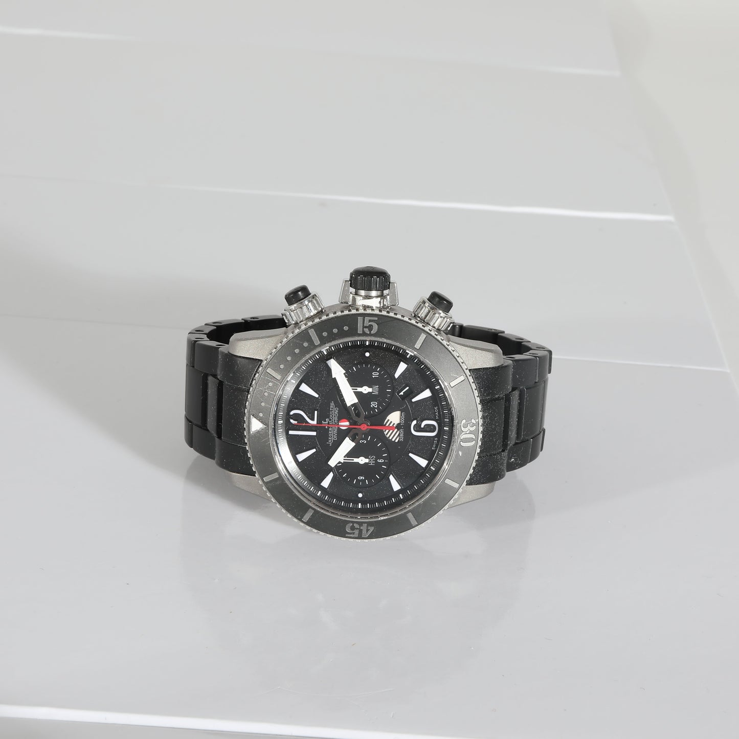 JAEGER-LECOULTRE Master Compressor Navy Seal" 159.T.C7 Men's Watch in Titanium"