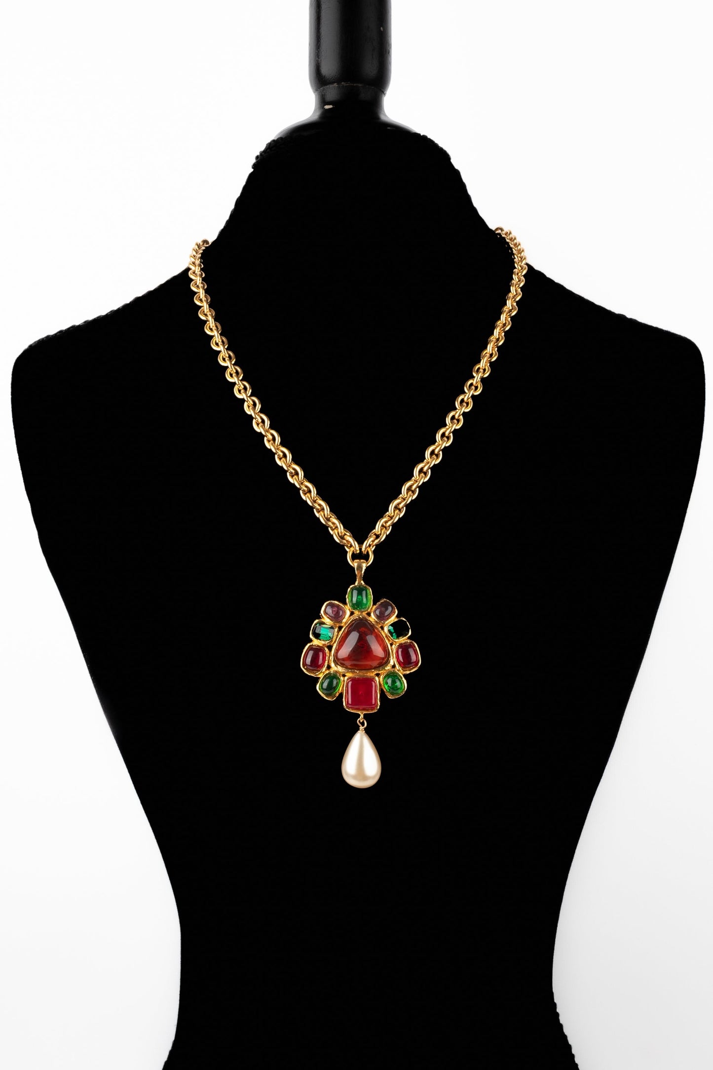Collier byzantin Chanel 1990's