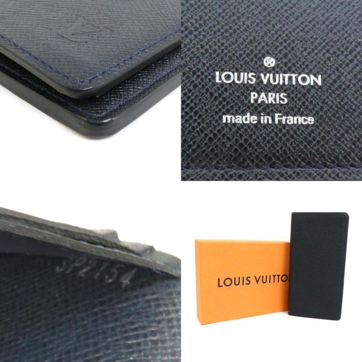 Taiga Leather Wallet with Multiple Compartments