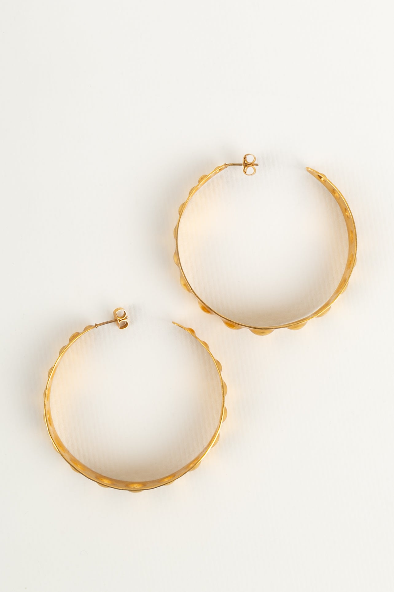 Boucles d'oreilles créoles Van der Straeten