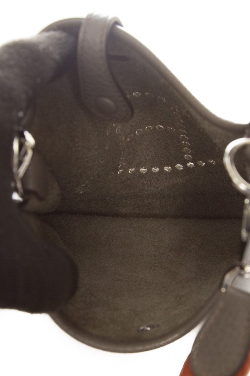 Hermès Evelyn Clemence TPM Gris Meyer Handbag