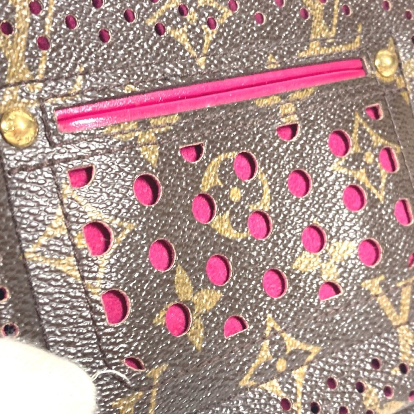 Canvas Pochette Accessoire with Dust Bag