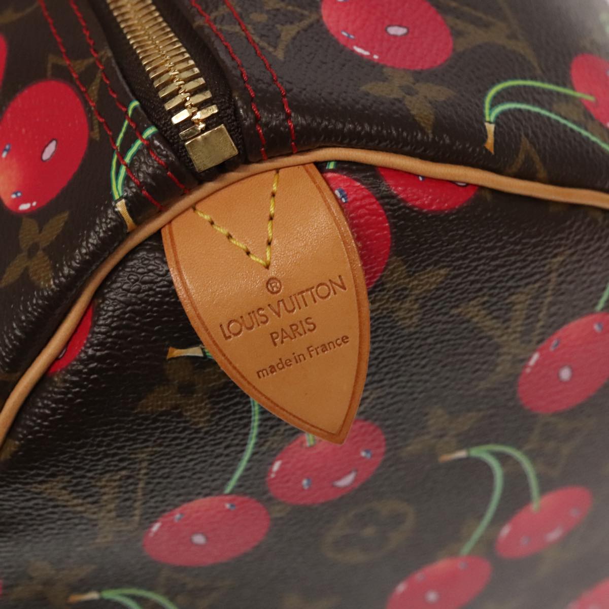 Speedy 30 Monogram Cherry Handbag