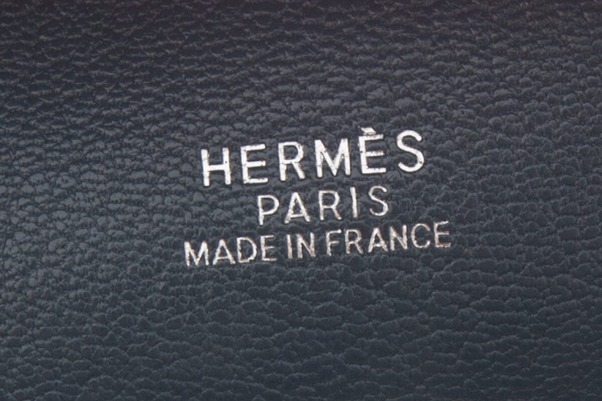 Hermès OMNIBUS PM Blue Jean Togo Tote