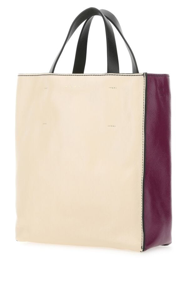 Marni Woman Multicolor Leather Museo Soft Handbag