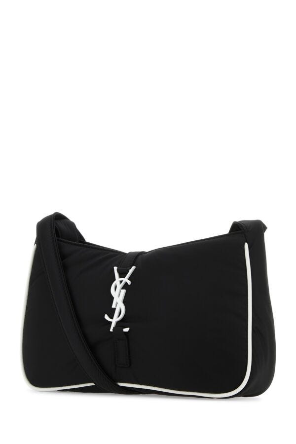 Saint Laurent Man Black Econyl⮠Le 5 À 7 Shoulder Bag