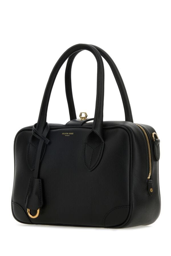 Golden Goose Deluxe Brand Woman Black Leather Vita Handbag