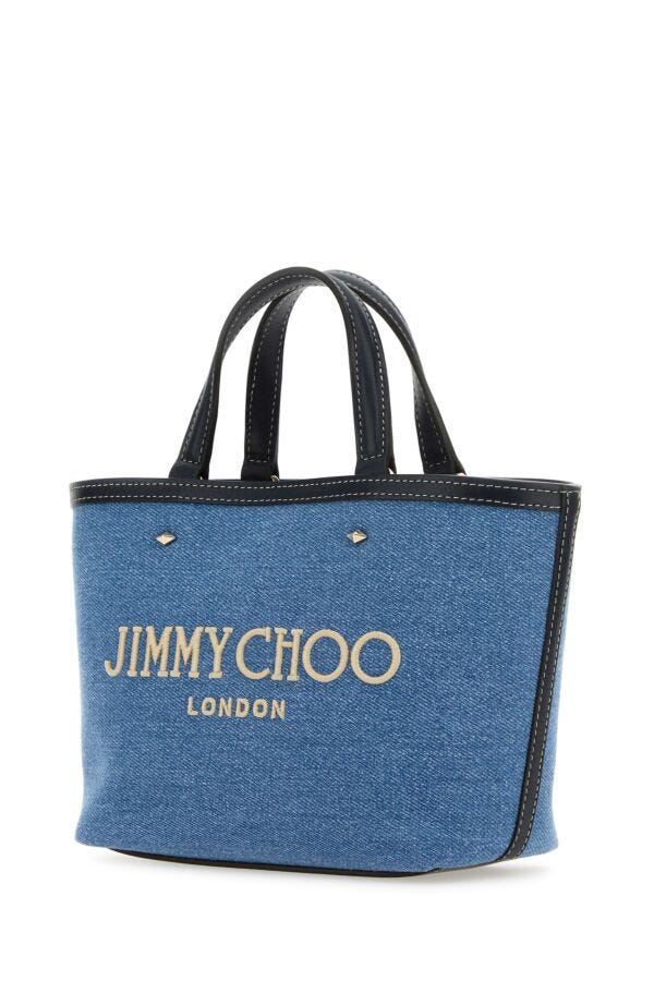 Jimmy Choo Woman Denim Mini Marli Handbag