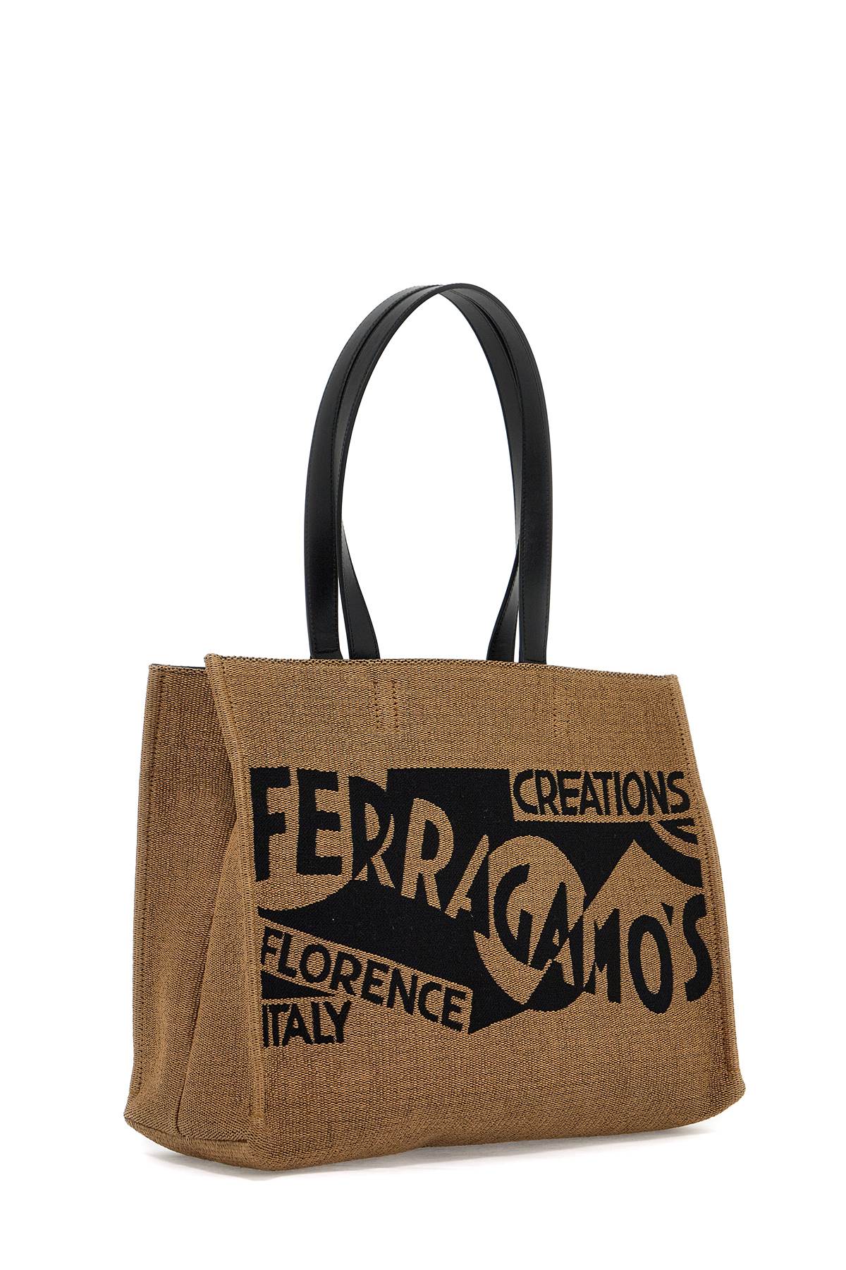 Ferragamo Logo Printed Tote Bag (M) Women