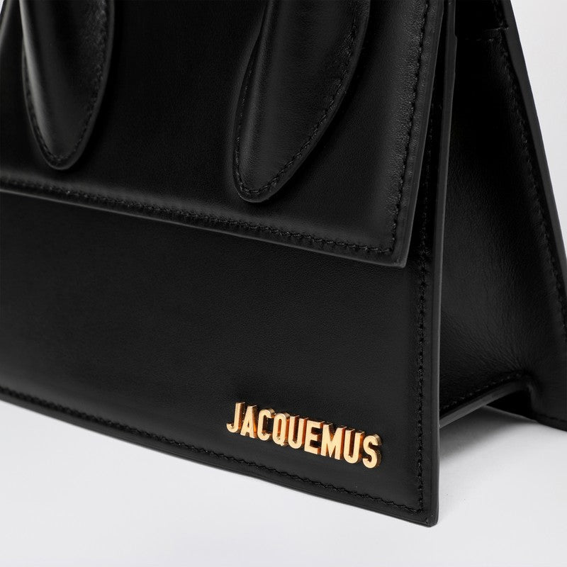 Jacquemus Le Chiquito Moyen Black Leather Bag Women