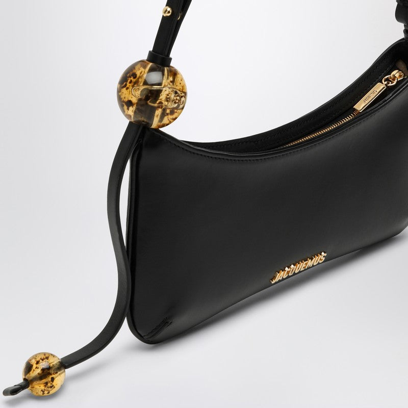 Jacquemus Le Bisou Black Leather Bag Women