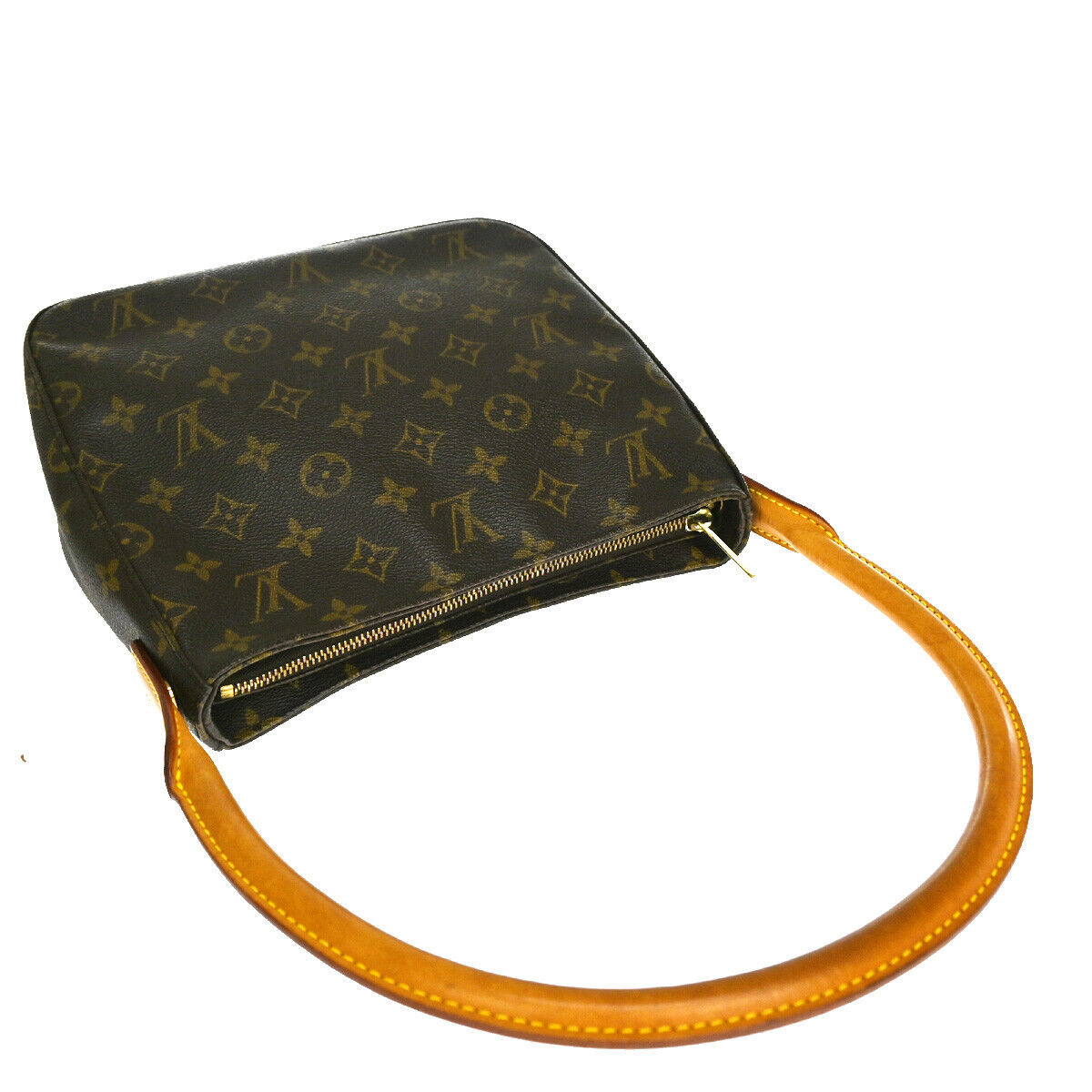 Louis Vuitton Looping Mm Canvas Shoulder Bag ()
