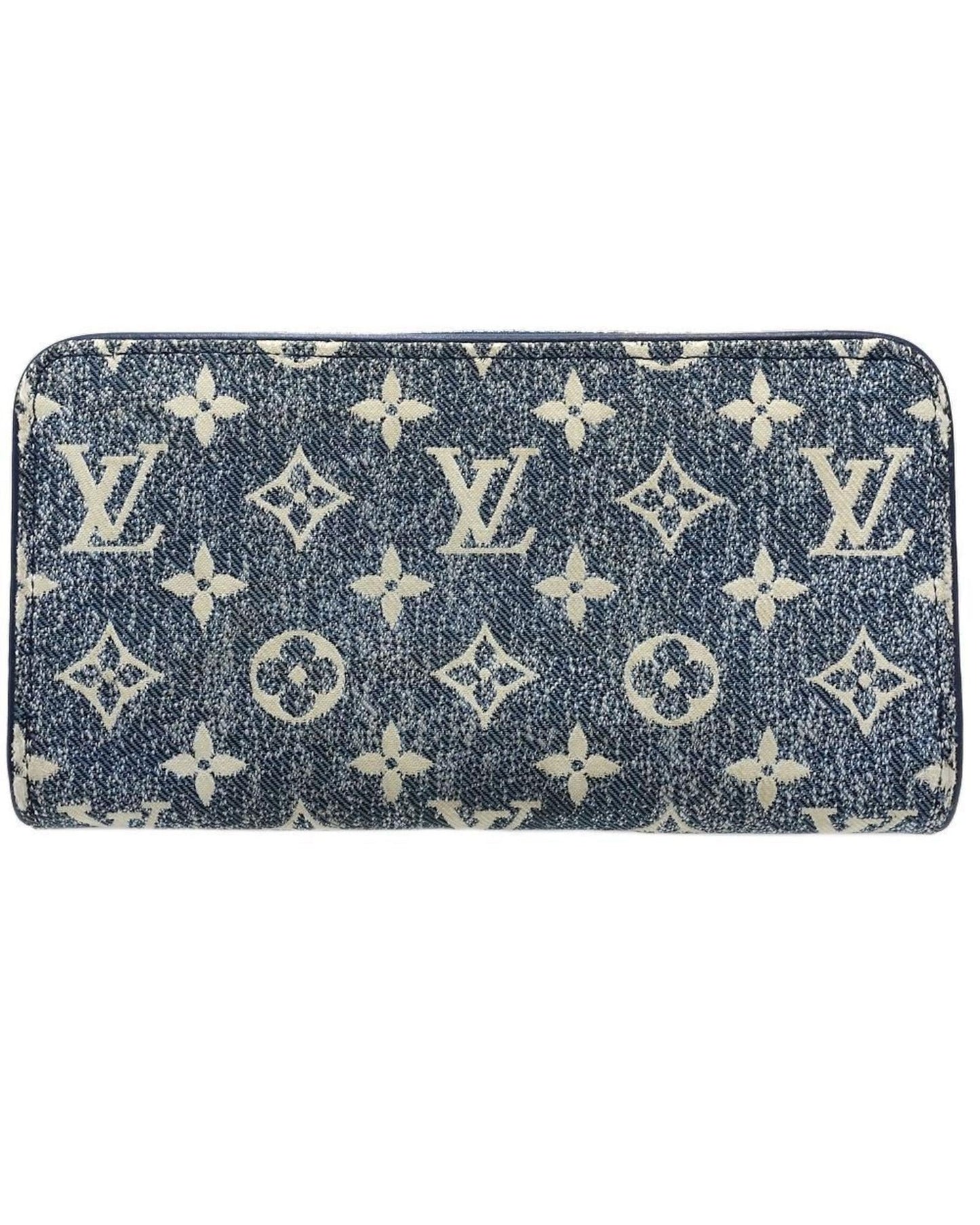 Zippy Wallet Monogram Denim M60711
