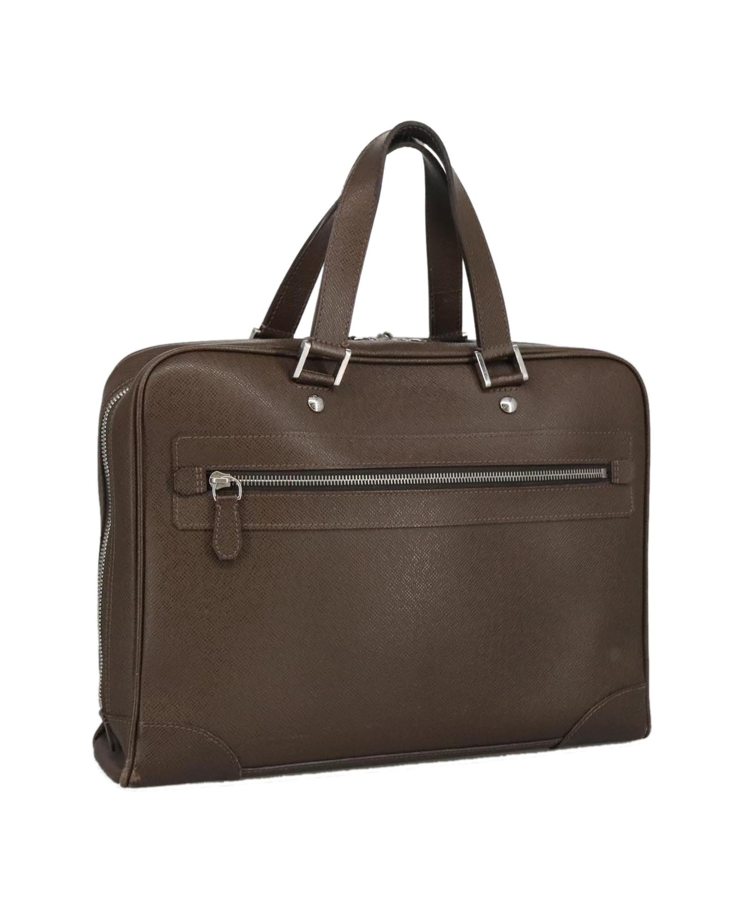 Taiga Leather Briefcase Business Style