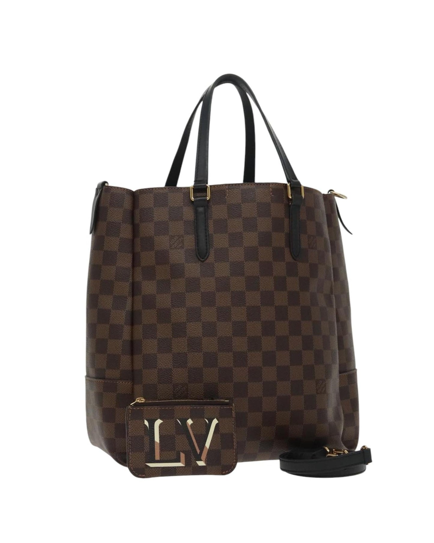 Dauphine Tote Bag Brown Damier