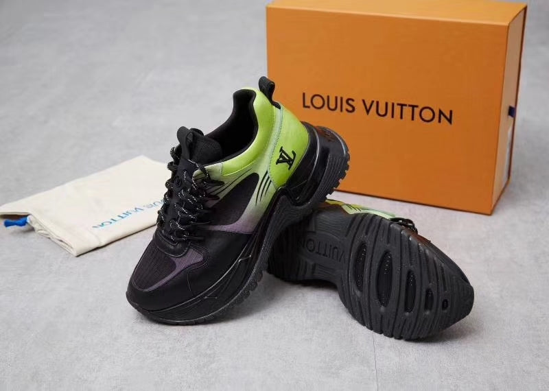 GLM - LUV Run Away Green Black Sneaker