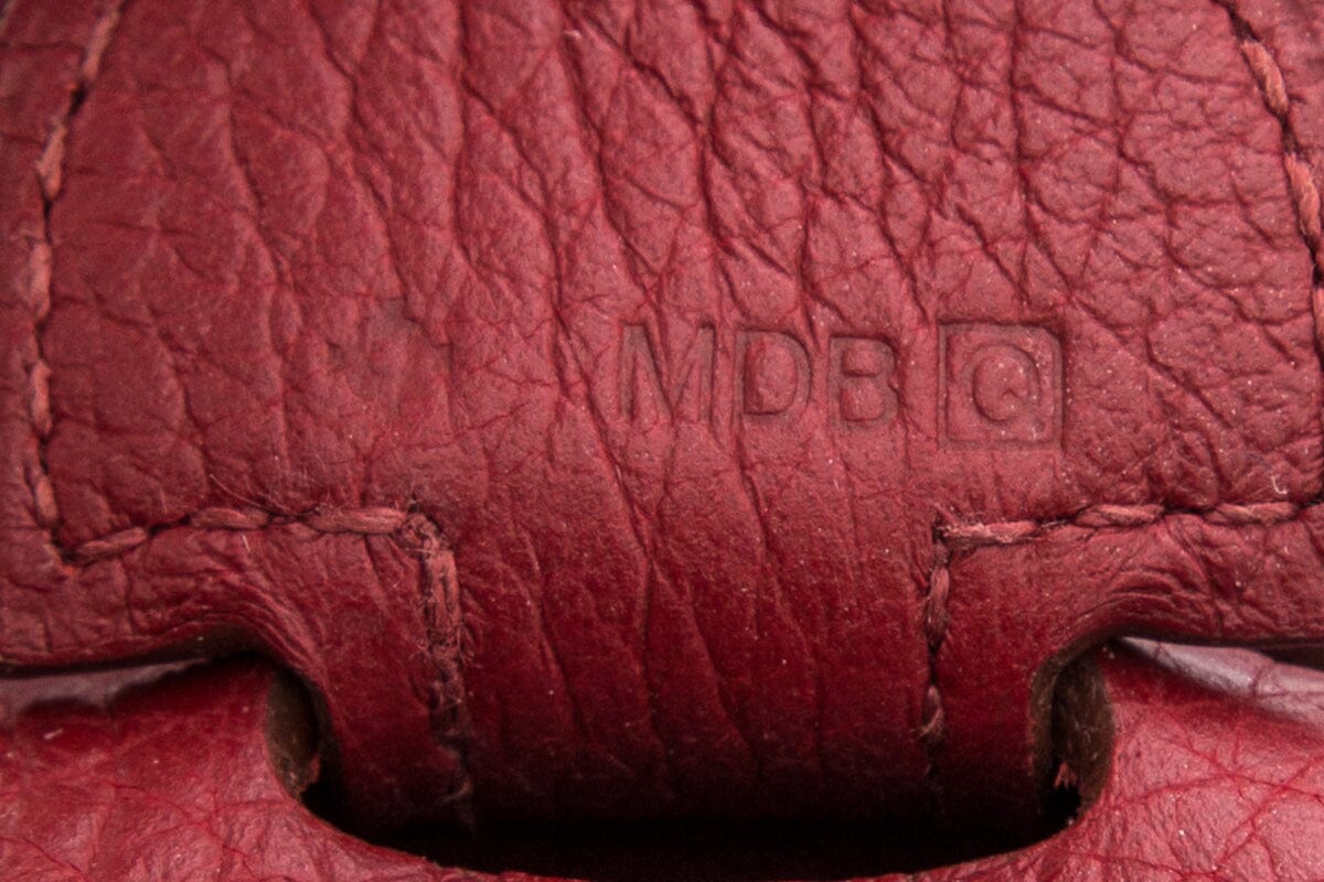 Hermès Red Evelyne Handbag GM
