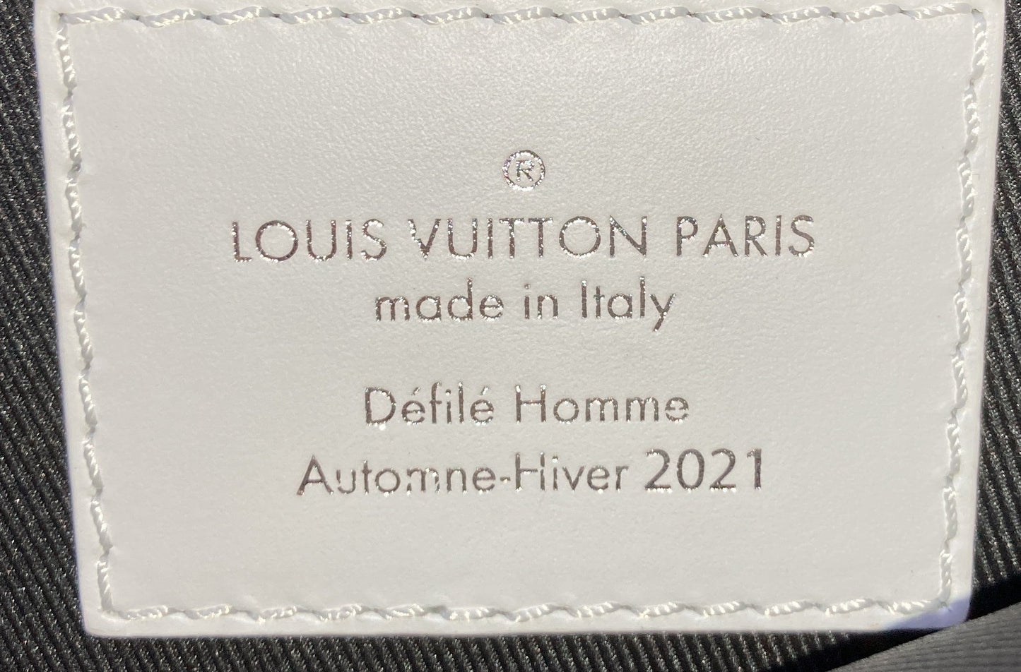Louis Vuitton Newspaper Pouch Printed Leather