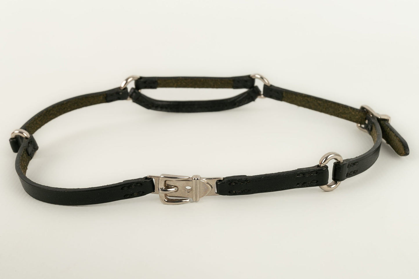 Collier chocker en cuir Hermès