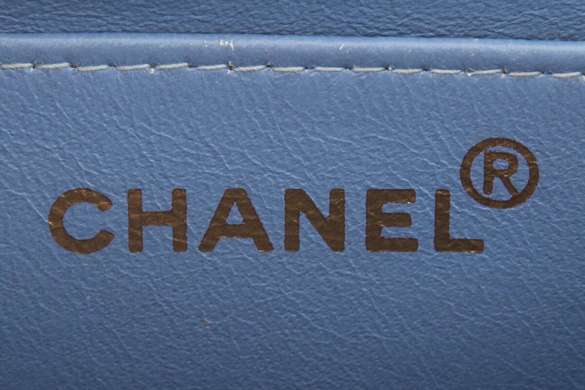 Chanel Vintage 1997/99 Pale Blue Handbag