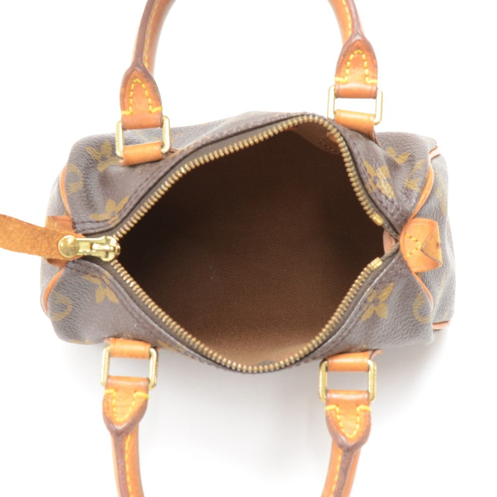Louis Vuitto Mini Speedy Sac HL Monogram Canvas Handbag