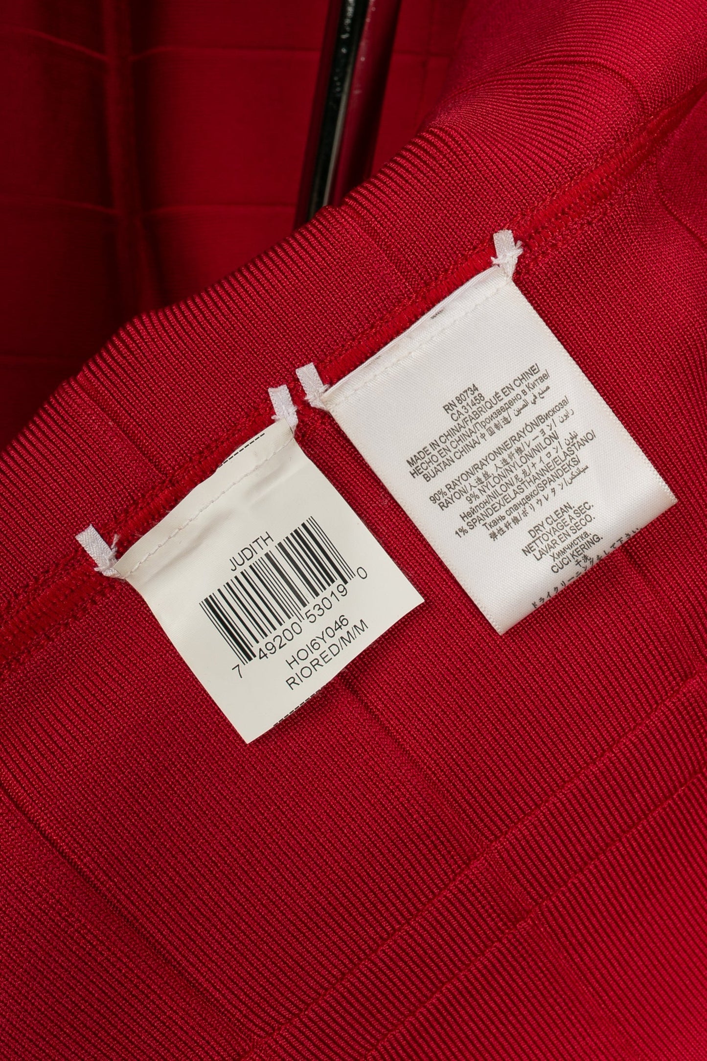 Robe rouge Hervé Léger
