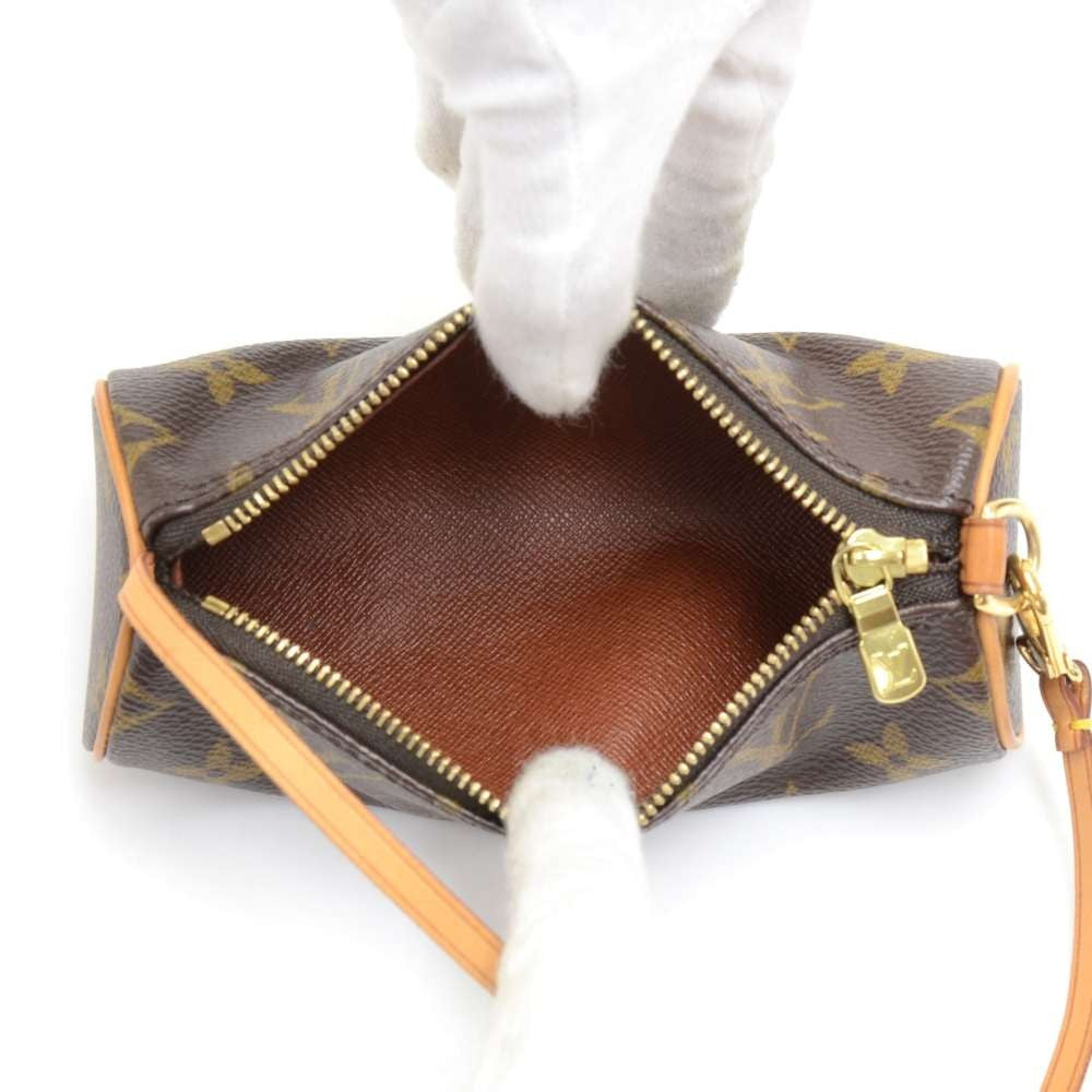 Louis Vuitto Papillon 30 Monogram Canvas Handbag with Pouch