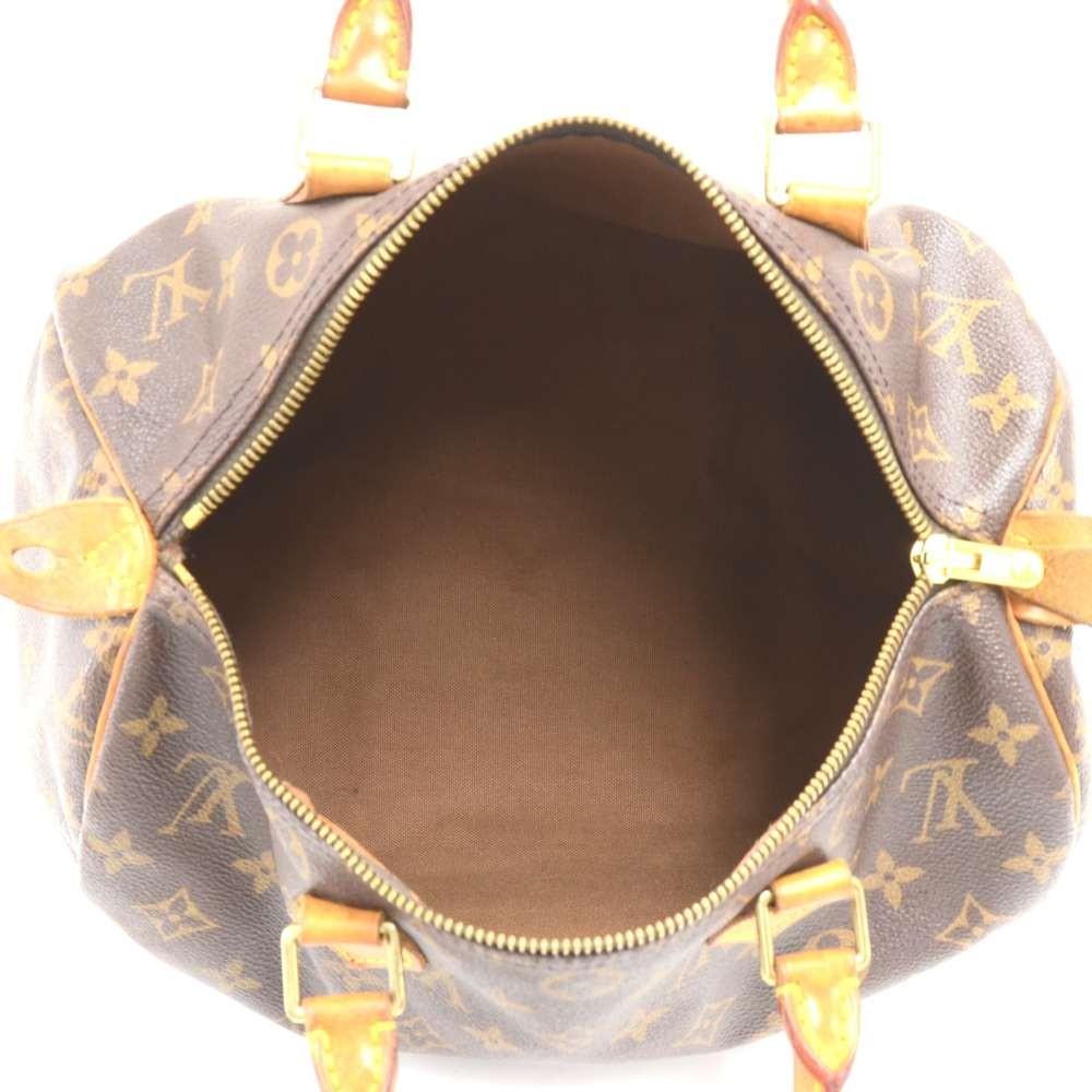 Louis Vuitto Speedy 30 Monogram Canvas City Handbag