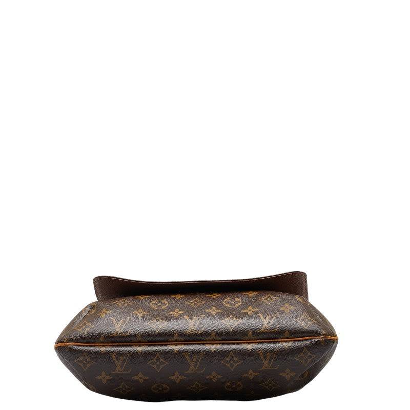 Louis Vuitton Monogram Musette Shoulder Bag M51256 Brown PVC Leather Louis Vuitton