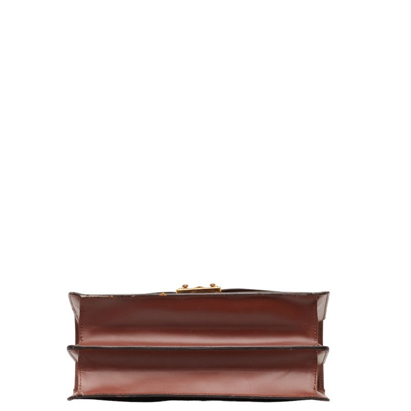 Louis Vuitton Monogram Concorde Handbag M51190 Brown PVC Leather Louis Vuitton