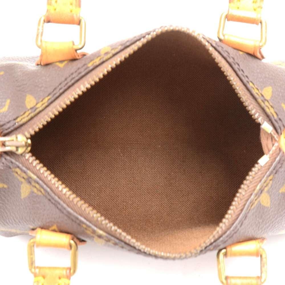 Louis Vuitto Mini Speedy Sac HL Monogram Canvas Handbag with Strap